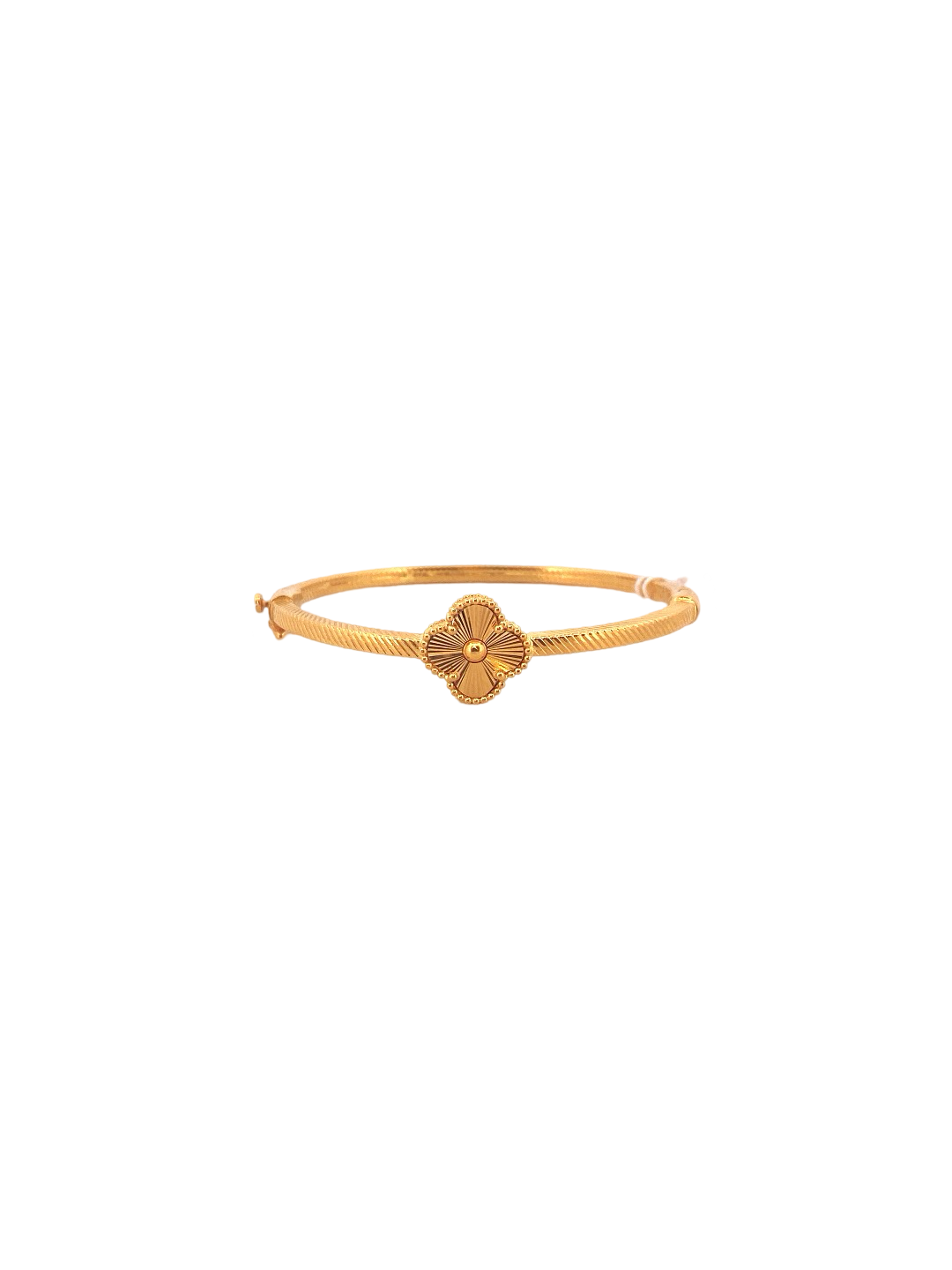 22K Gold Flower Designer Ladies Bracelet