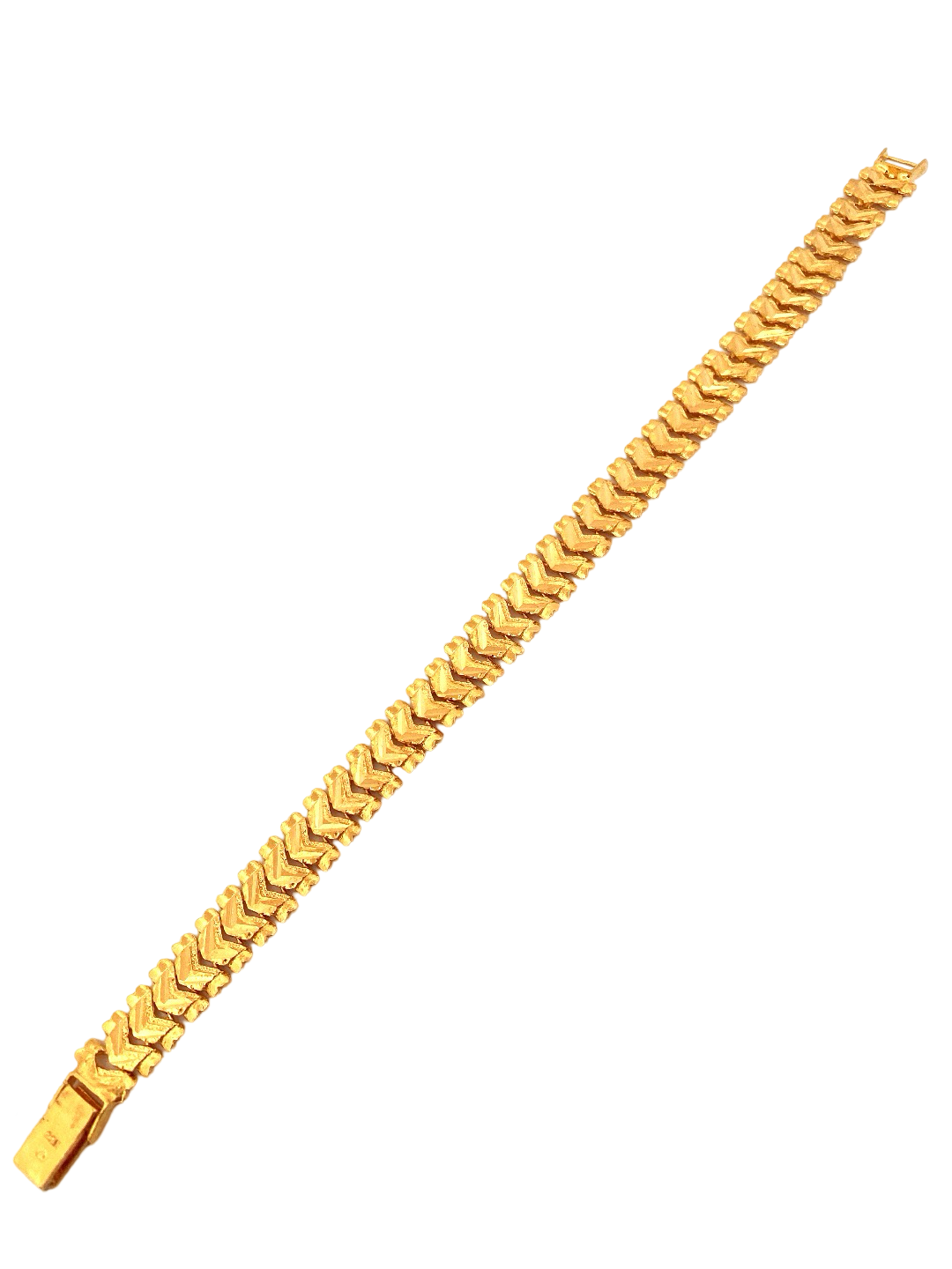 22K Gold Designer Men's Bracelet