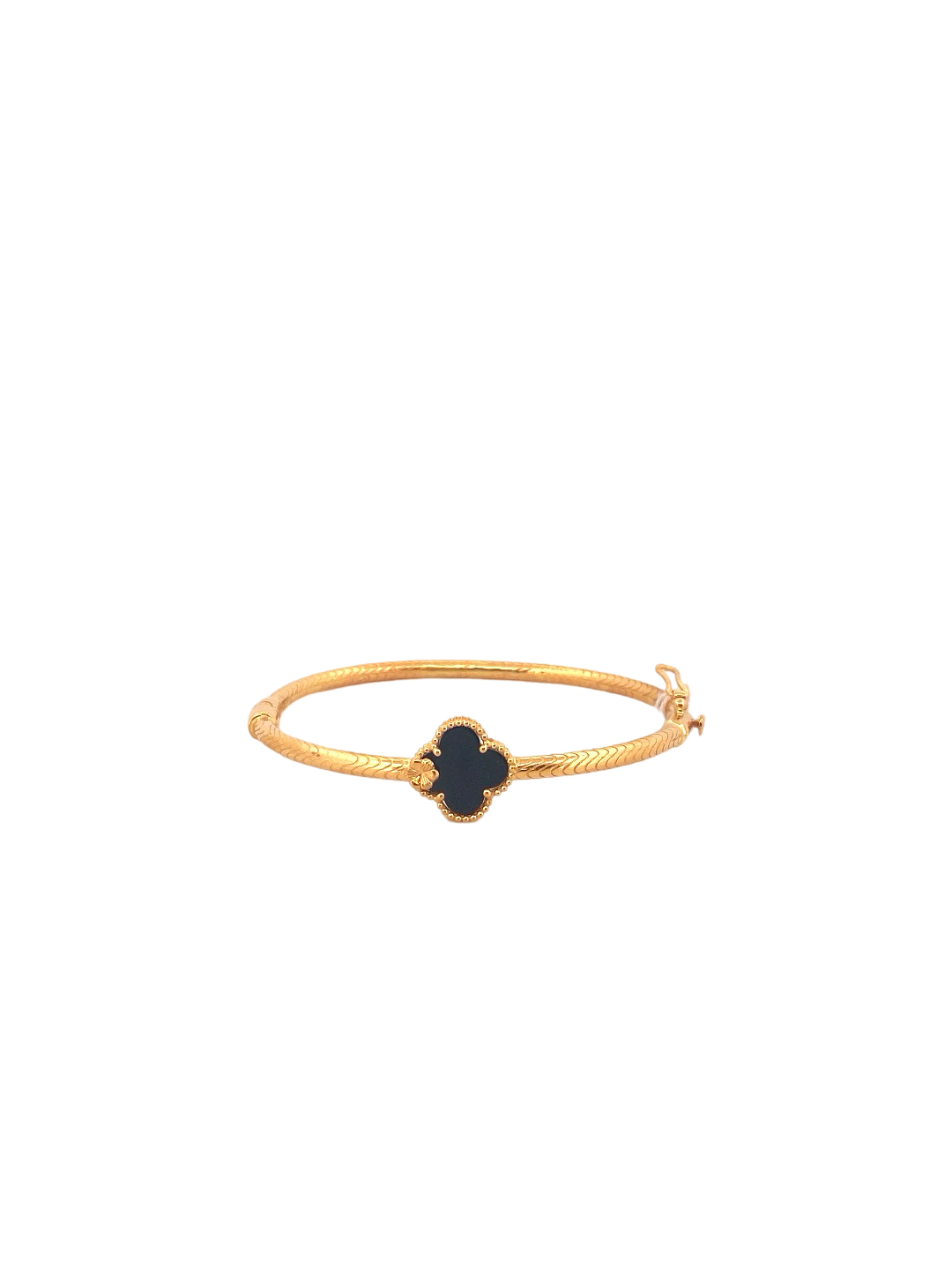 22K Gold Flower Designer Ladies Bracelet