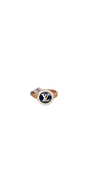 21K Gold CZ Designer Ladies Ring