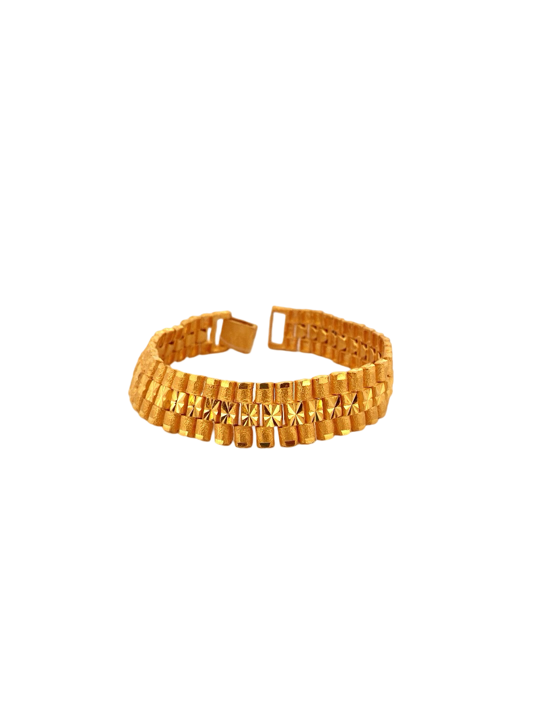 22K Gold Designer Men's Bracelet