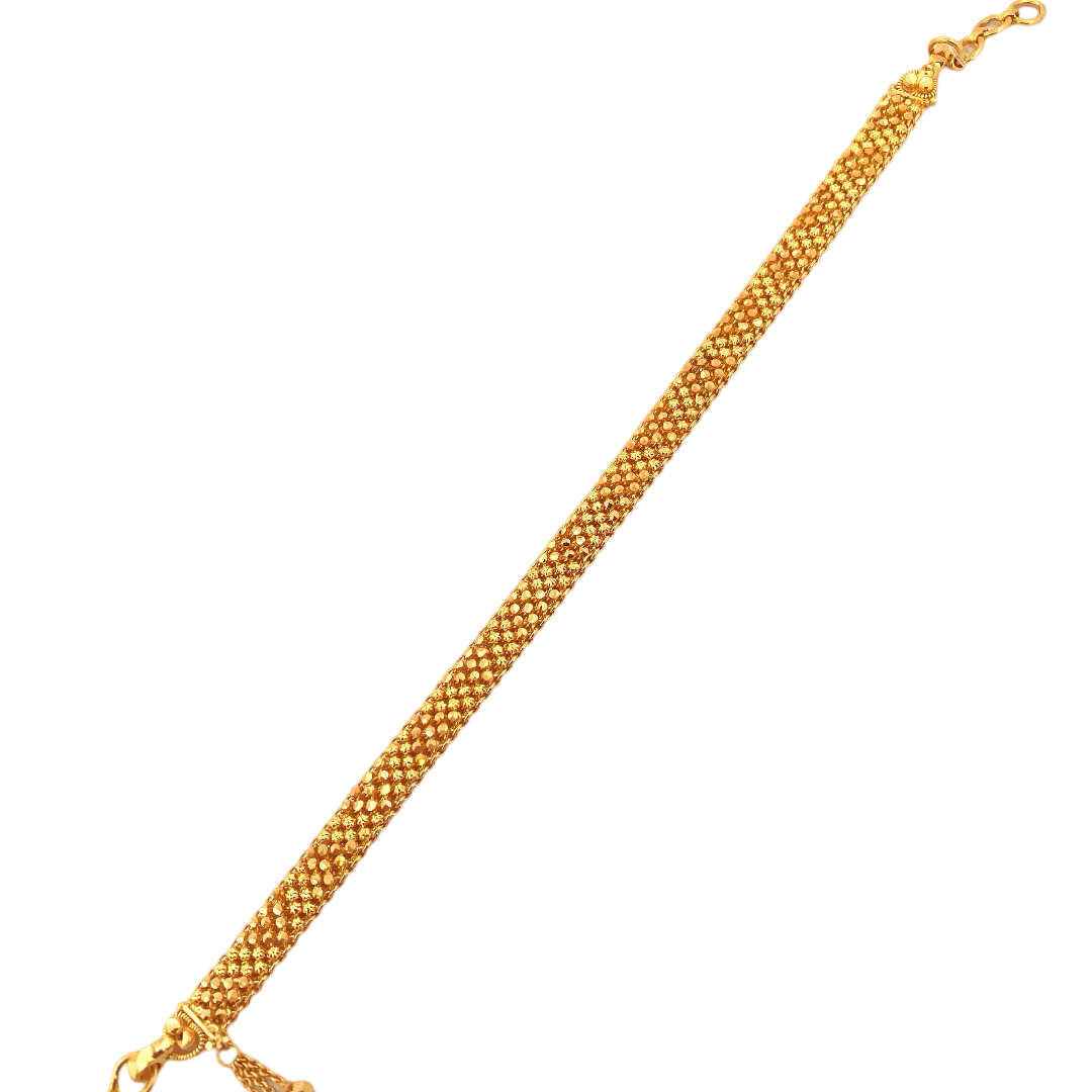 22K Gold Designer Ladies Bracelet