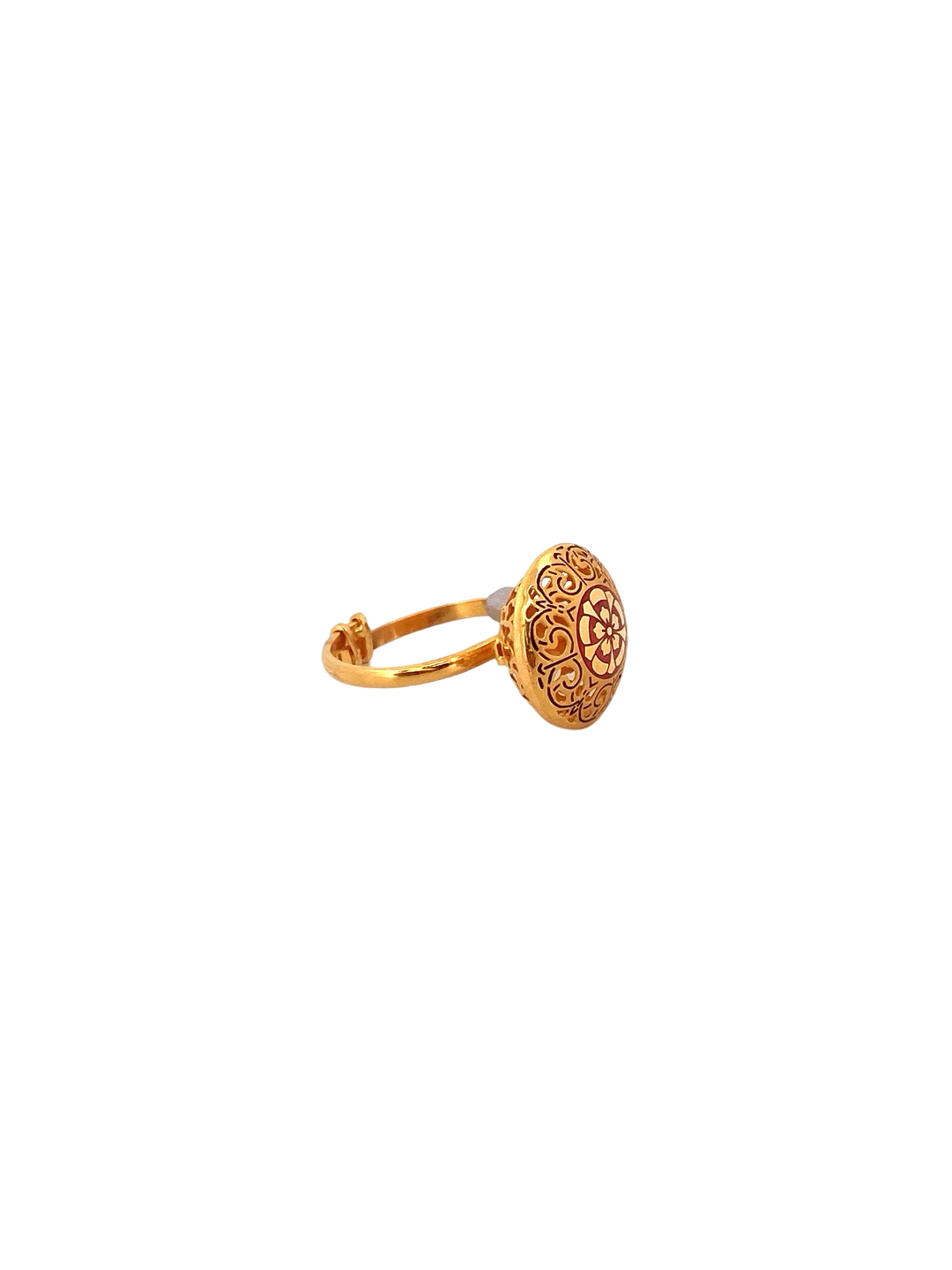 22K Gold Designer Ladies Ring