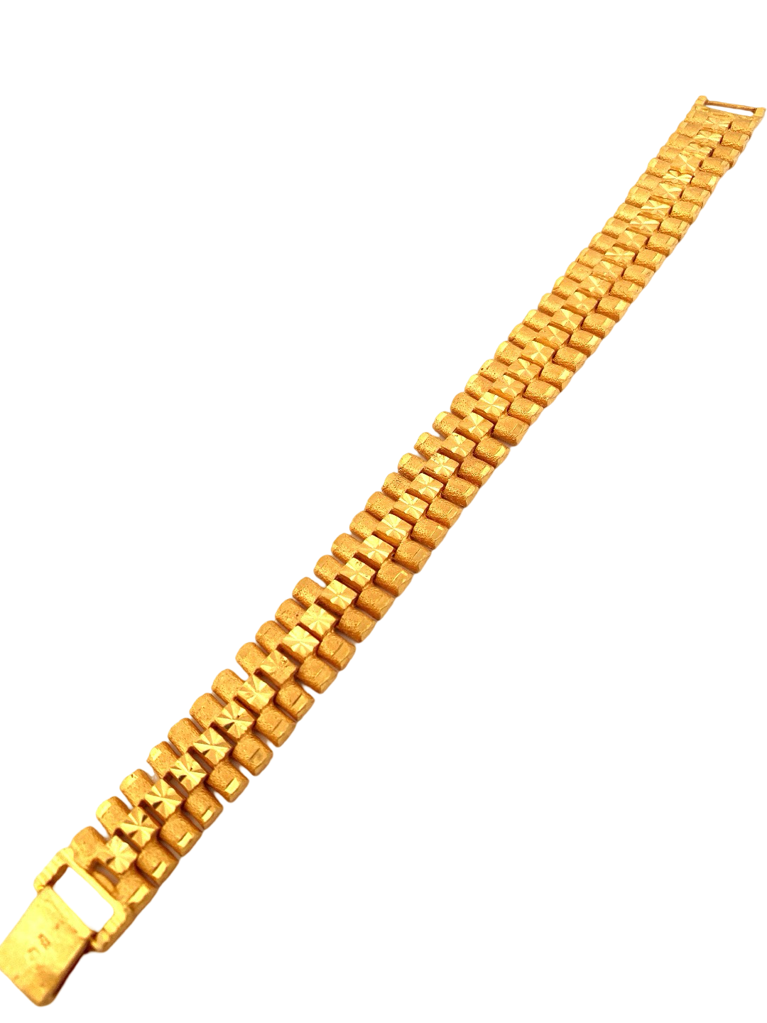 22K Gold Designer Men's Bracelet