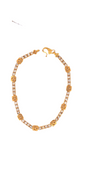 22K Gold Two-tone Designer Ladies Bracelet