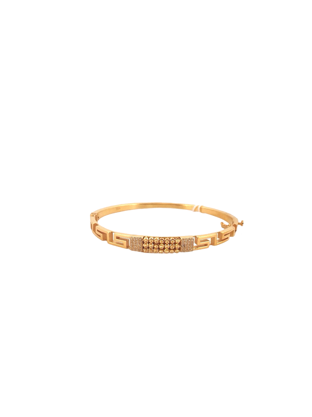 22K Gold CZ Designer Ladies Bracelet