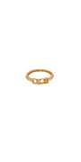 22K Gold CZ Designer Ladies Ring