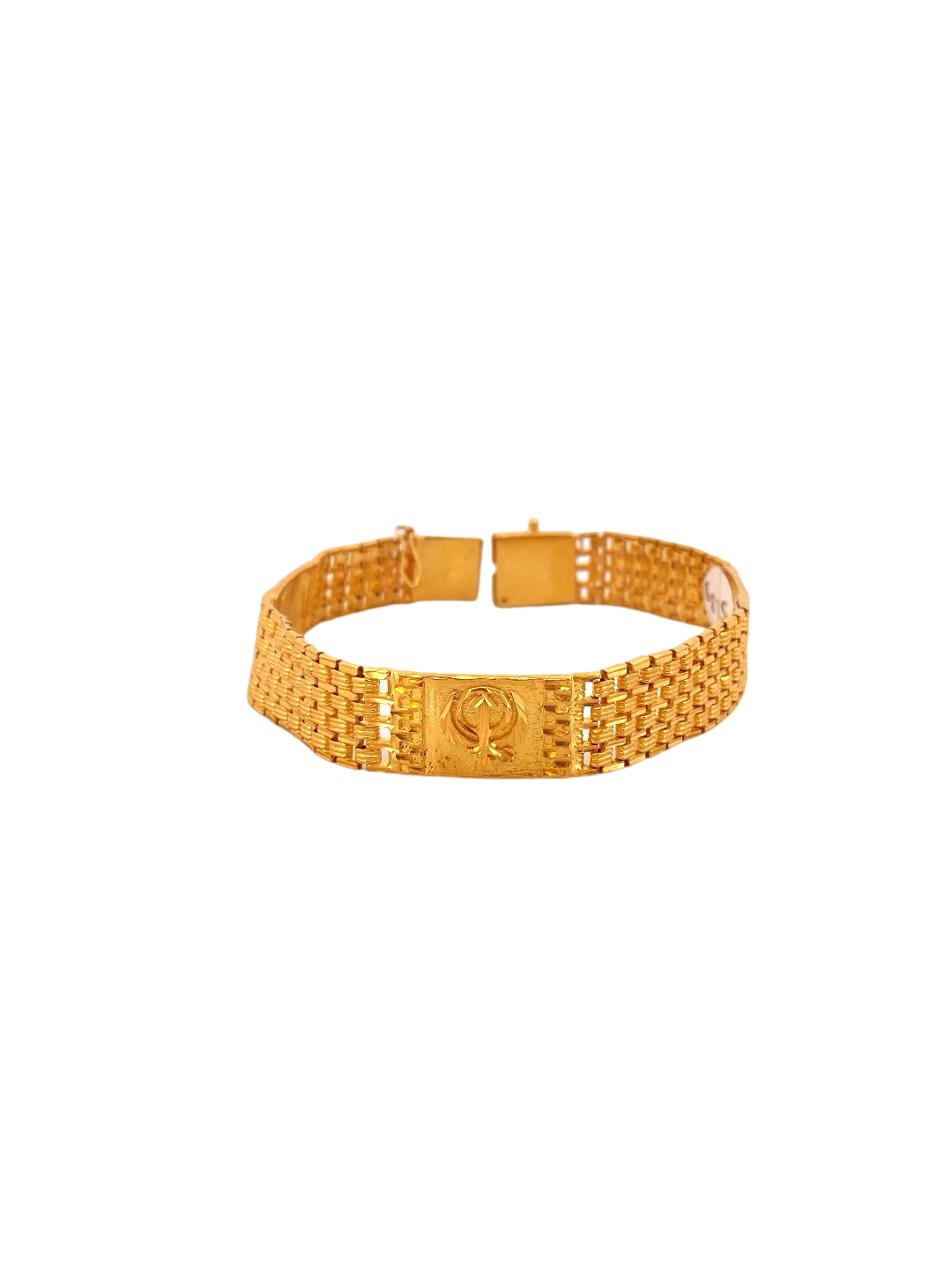 22K Gold Designer Men's Bracelet