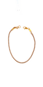 22K Gold Two-tone Designer Ladies Bracelet