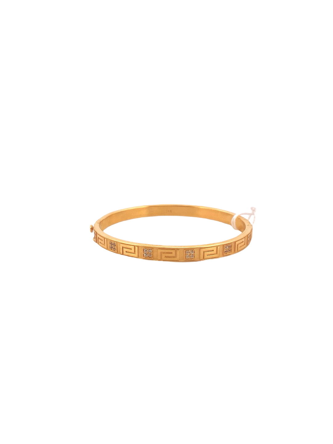 22K Gold CZ Designer Ladies Bracelet