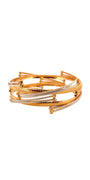 22K Gold Two-tone Designer 2 Pieces Set Of Bangles
