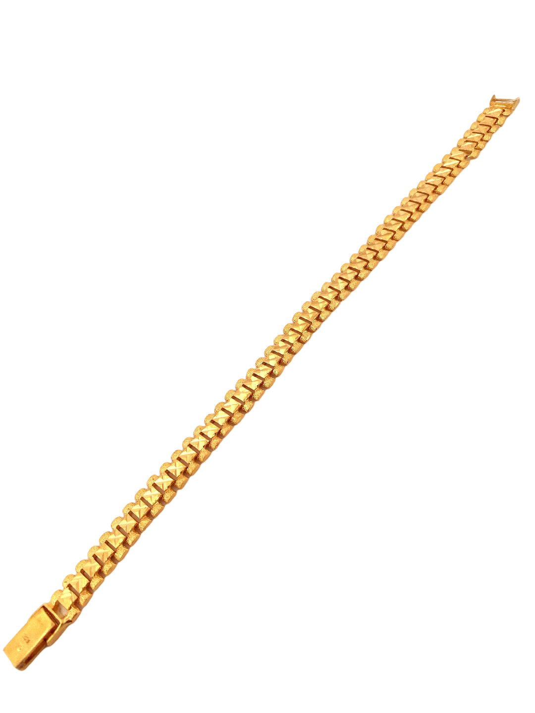 22K Gold Designer Men's Bracelet