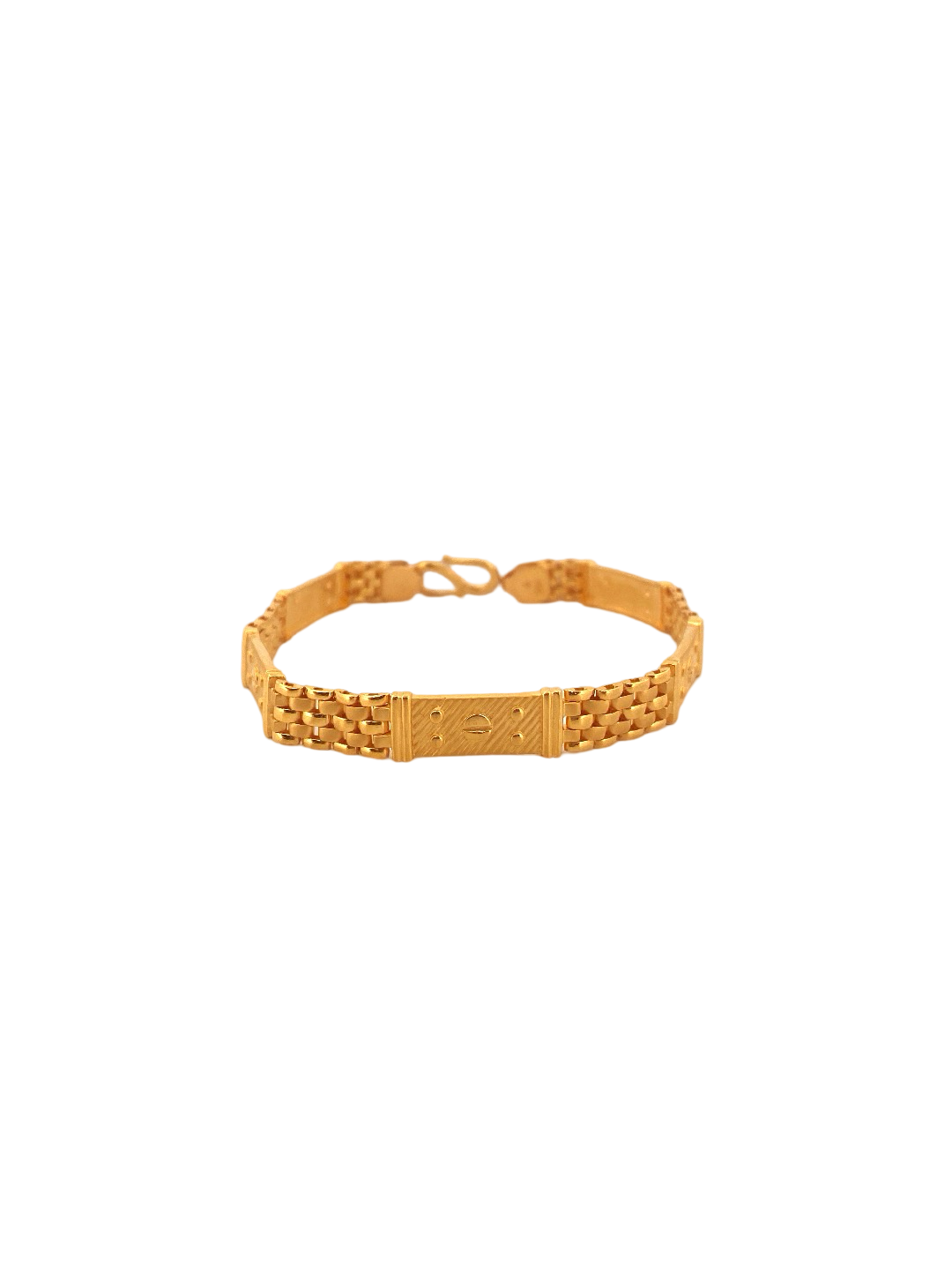 22K Gold Designer Men's Bracelet