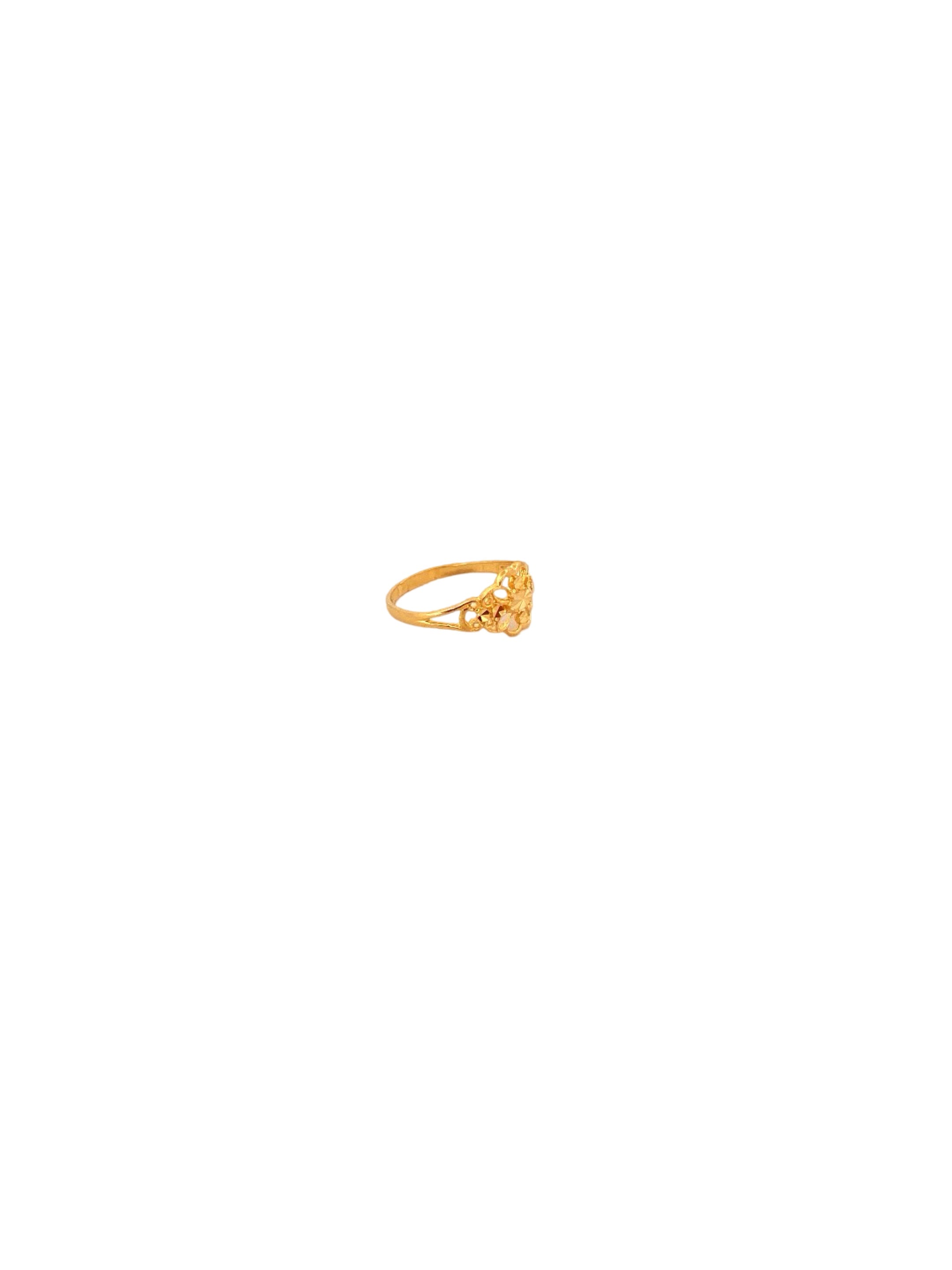 22K Gold Designer Ladies Ring