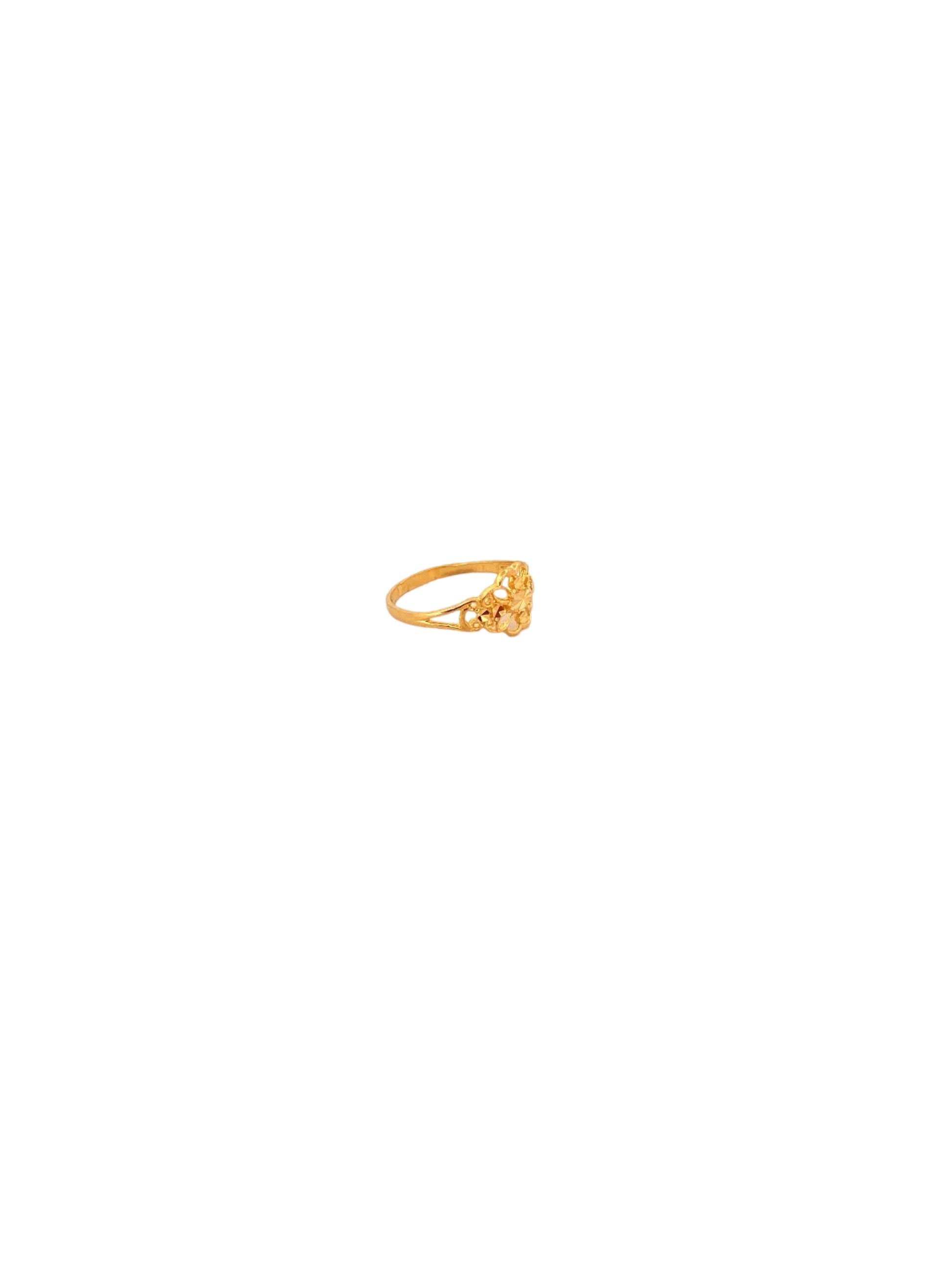 22K Gold Designer Ladies Ring
