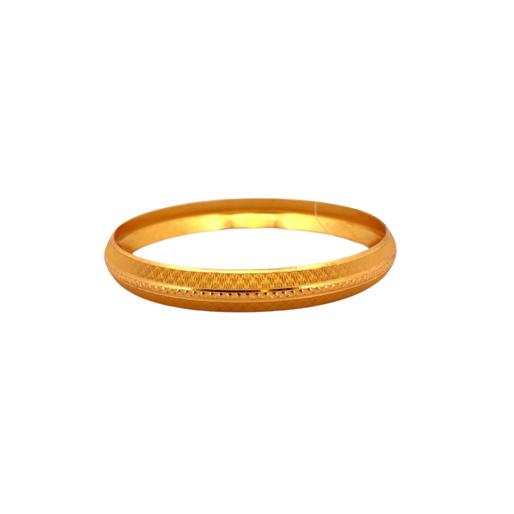 22K Gold Designer Men's Kara