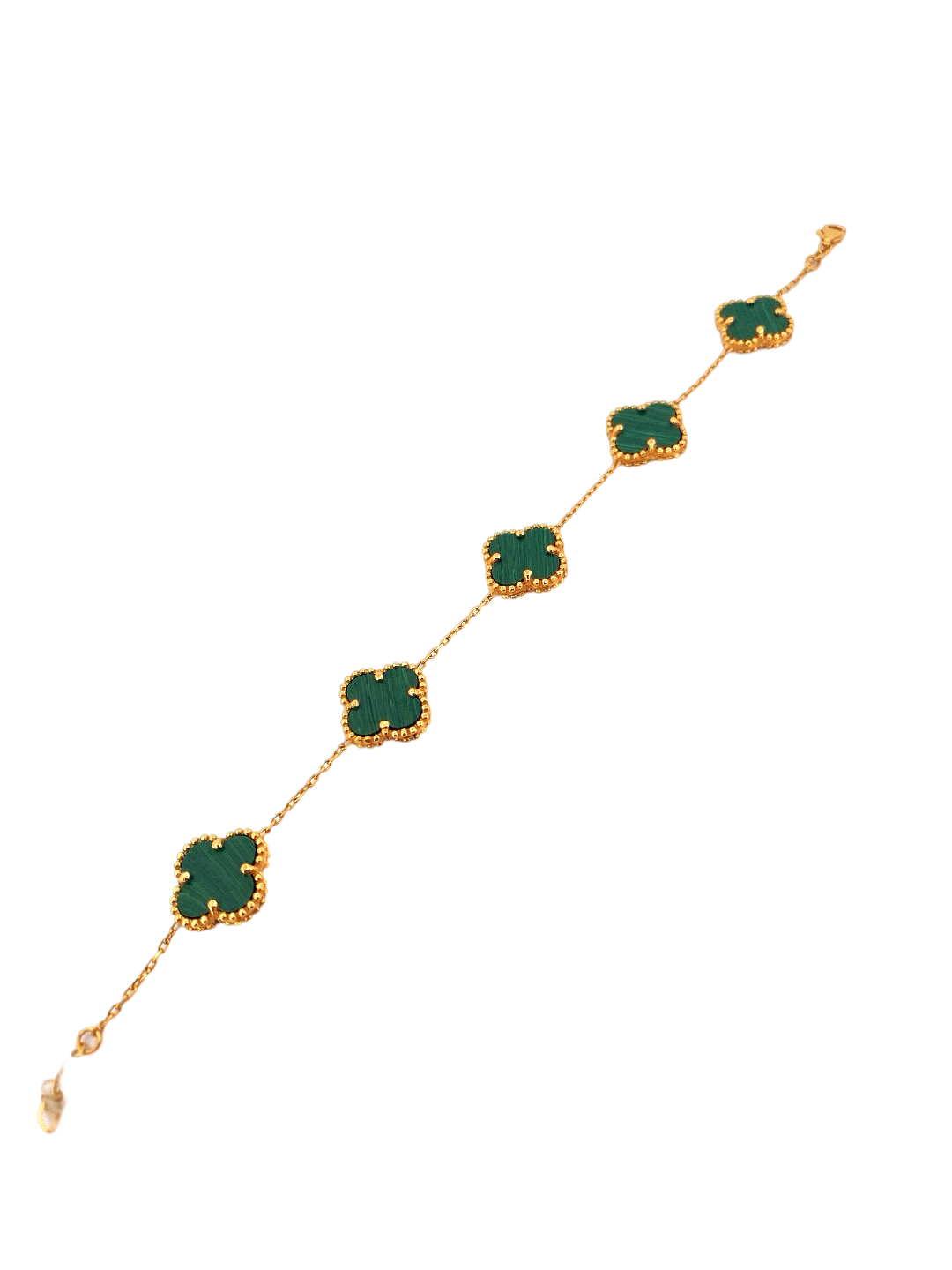 22K Gold Flower Designer Ladies Bracelet