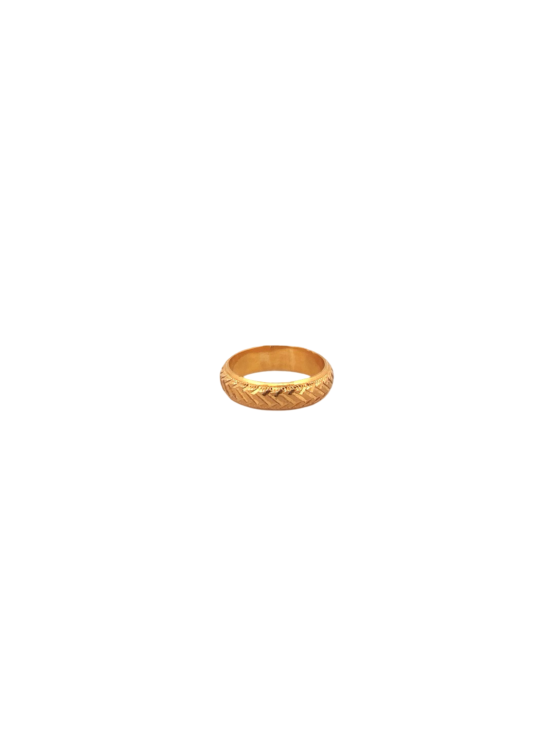 22K Gold Designer Band