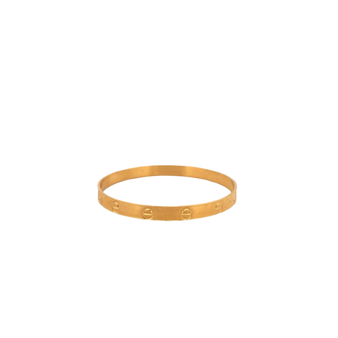 22K Gold Designer Ladies Kara