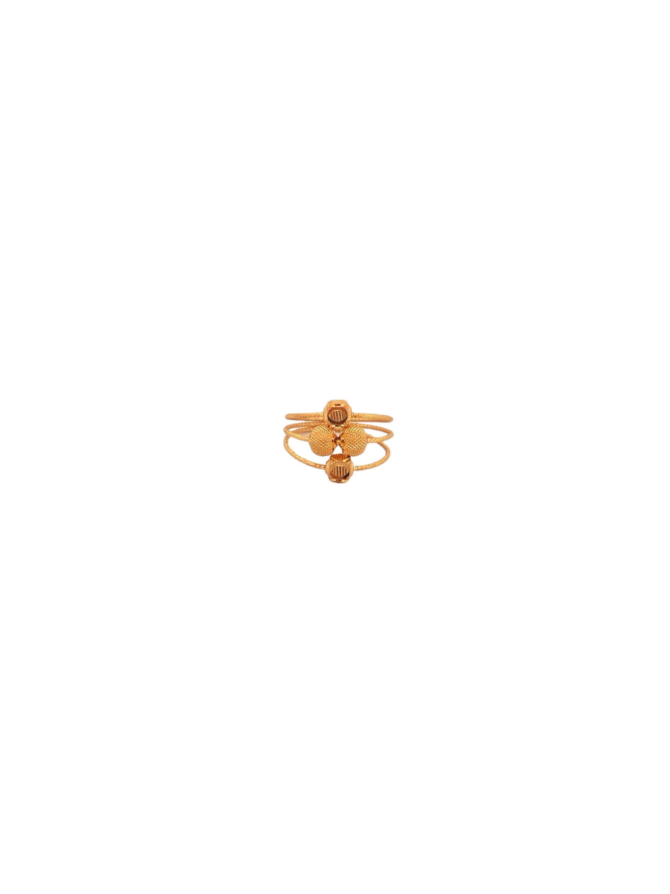 22K Gold Designer Ladies Ring