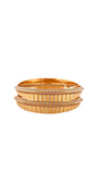 22K Gold Two-tone Designer 2 Pieces Set Of Bangles
