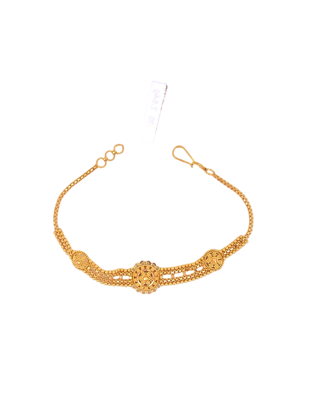 22K Gold Designer Ladies Bracelet