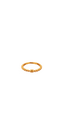 22K Gold Bead Designer Ladies Ring