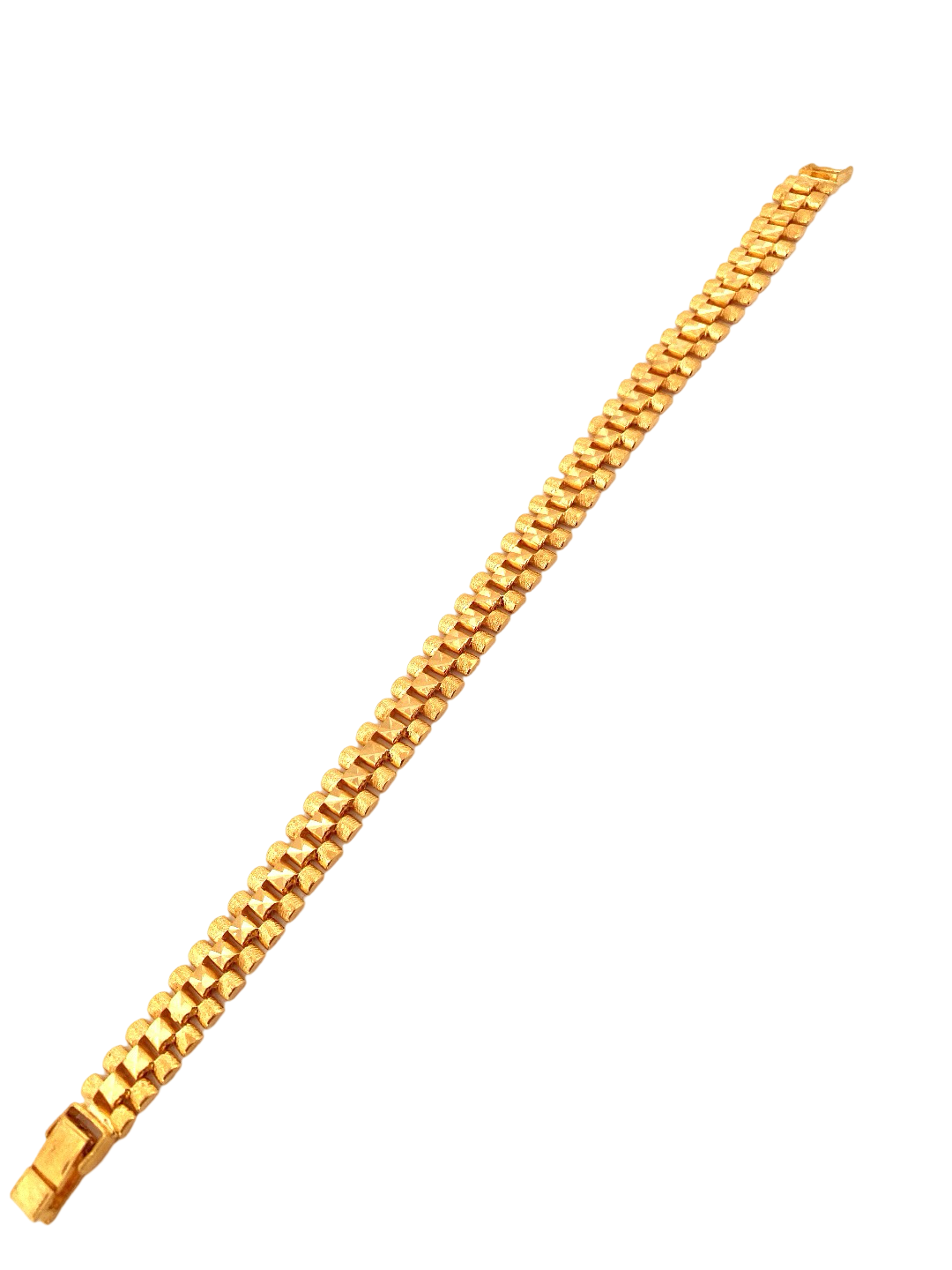 22K Gold Designer Men's Bracelet