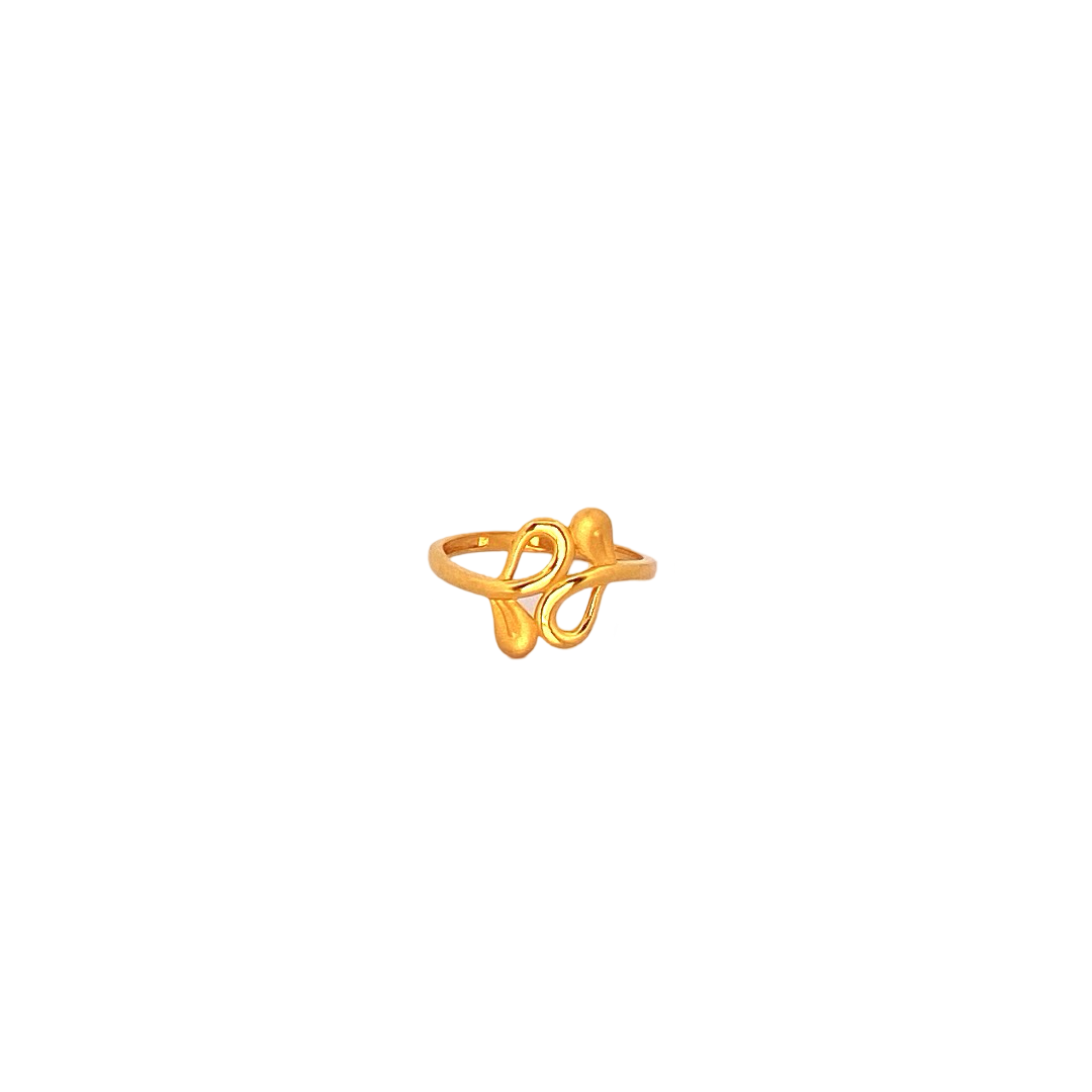 22K Gold Designer Ladies Ring