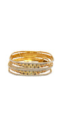 22K Gold Tri-tone Designer 2 Pieces Set Of Ladies Bangles