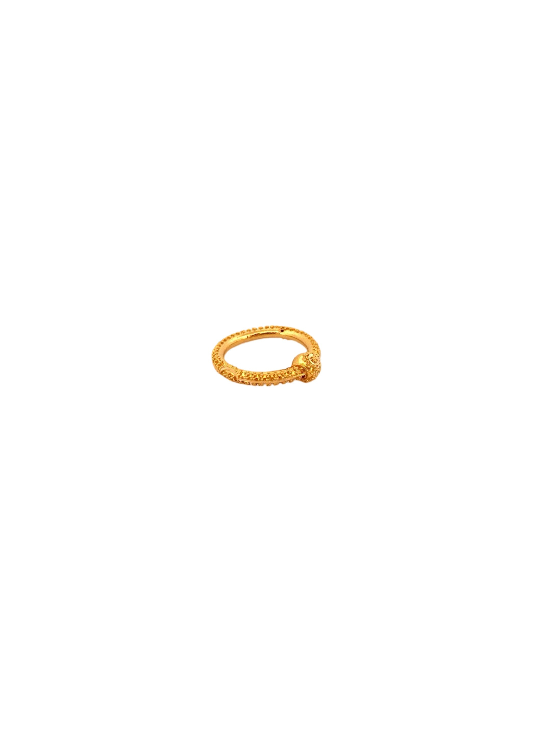 22K Gold Designer Ladies Ring