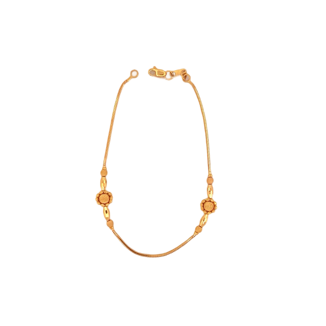 22K Gold Designer Ladies Bracelet