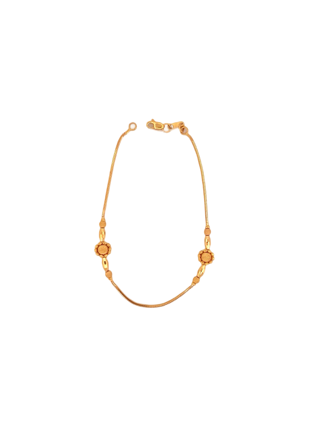 22K Gold Designer Ladies Bracelet
