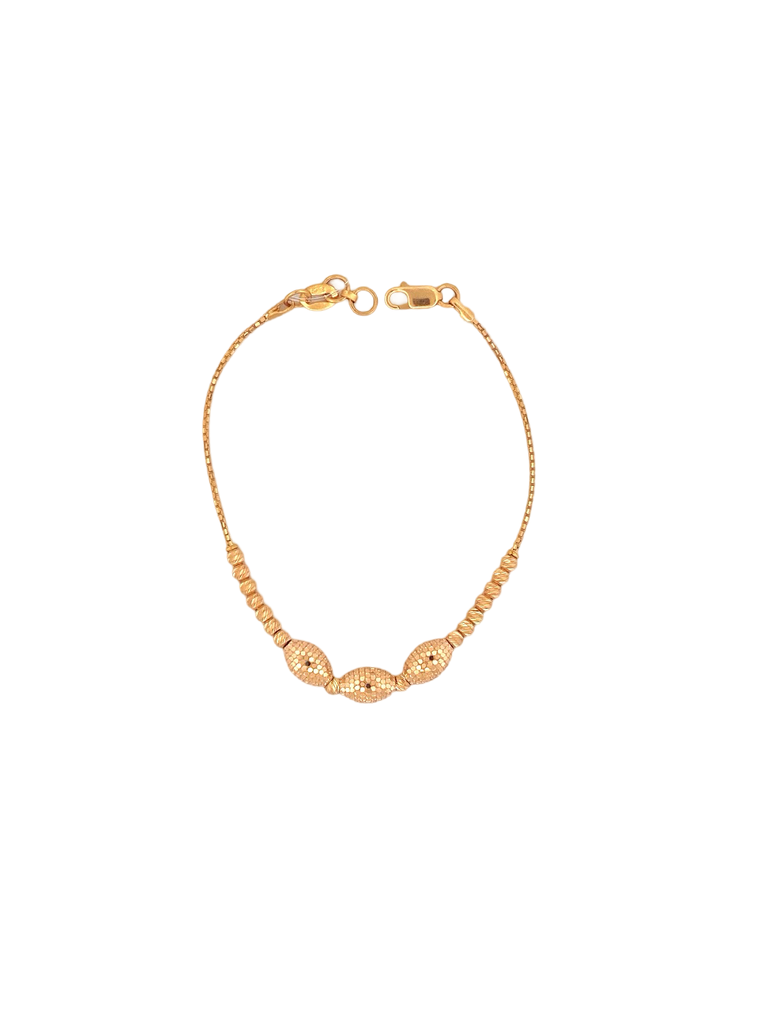 22K Gold Designer Ladies Bracelet