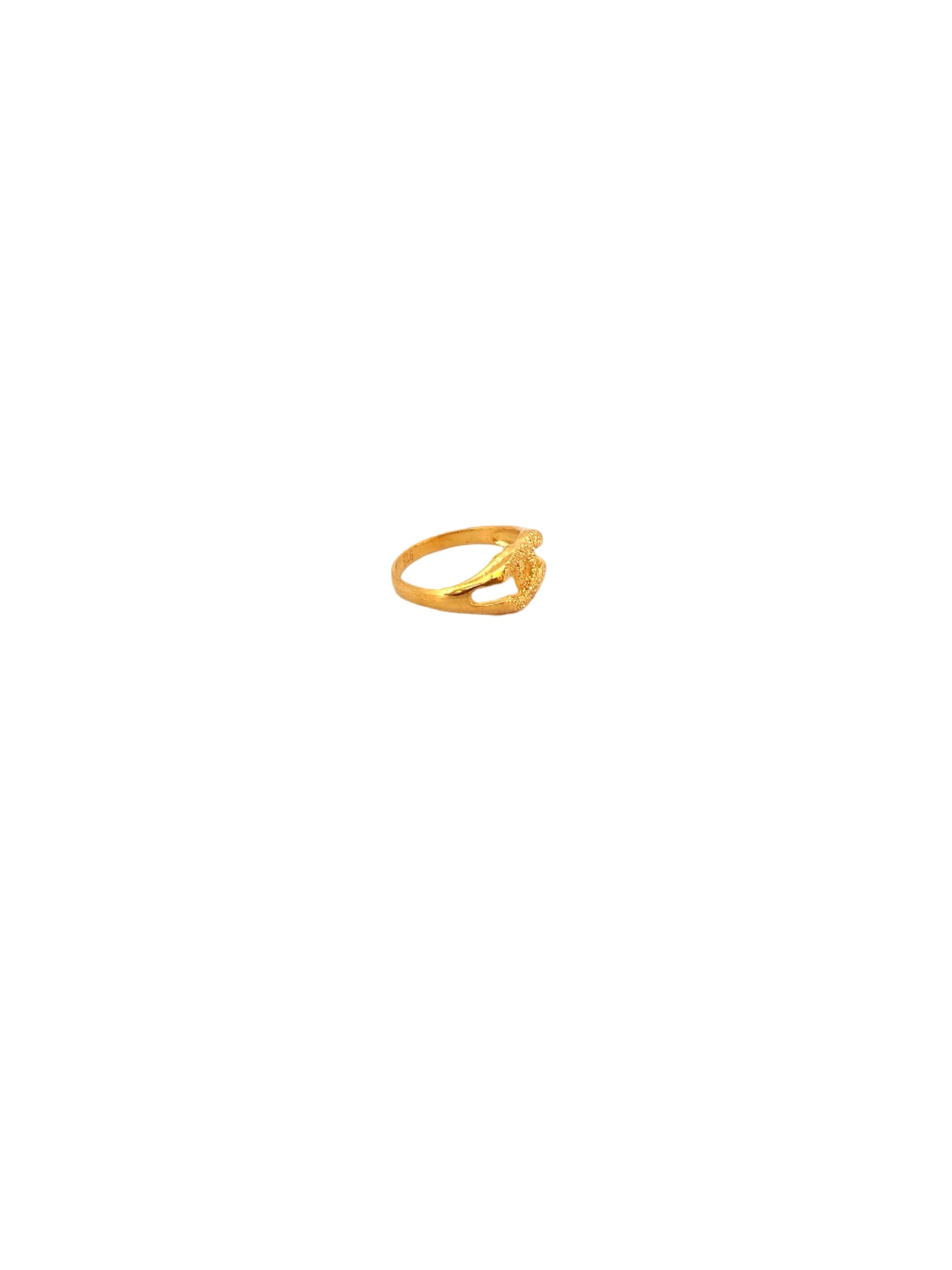 22K Gold Designer Ladies Ring