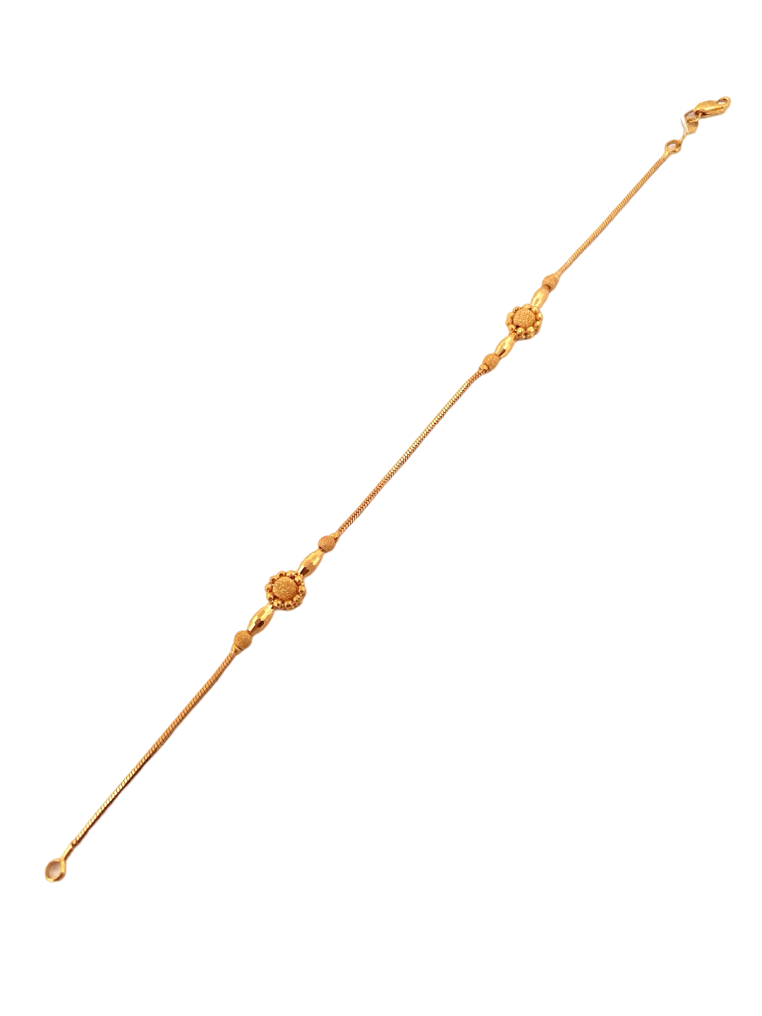 22K Gold Designer Ladies Bracelet