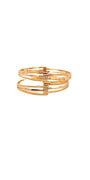 22K Gold Two-tone Designer 2 Pieces Set Of Bangles