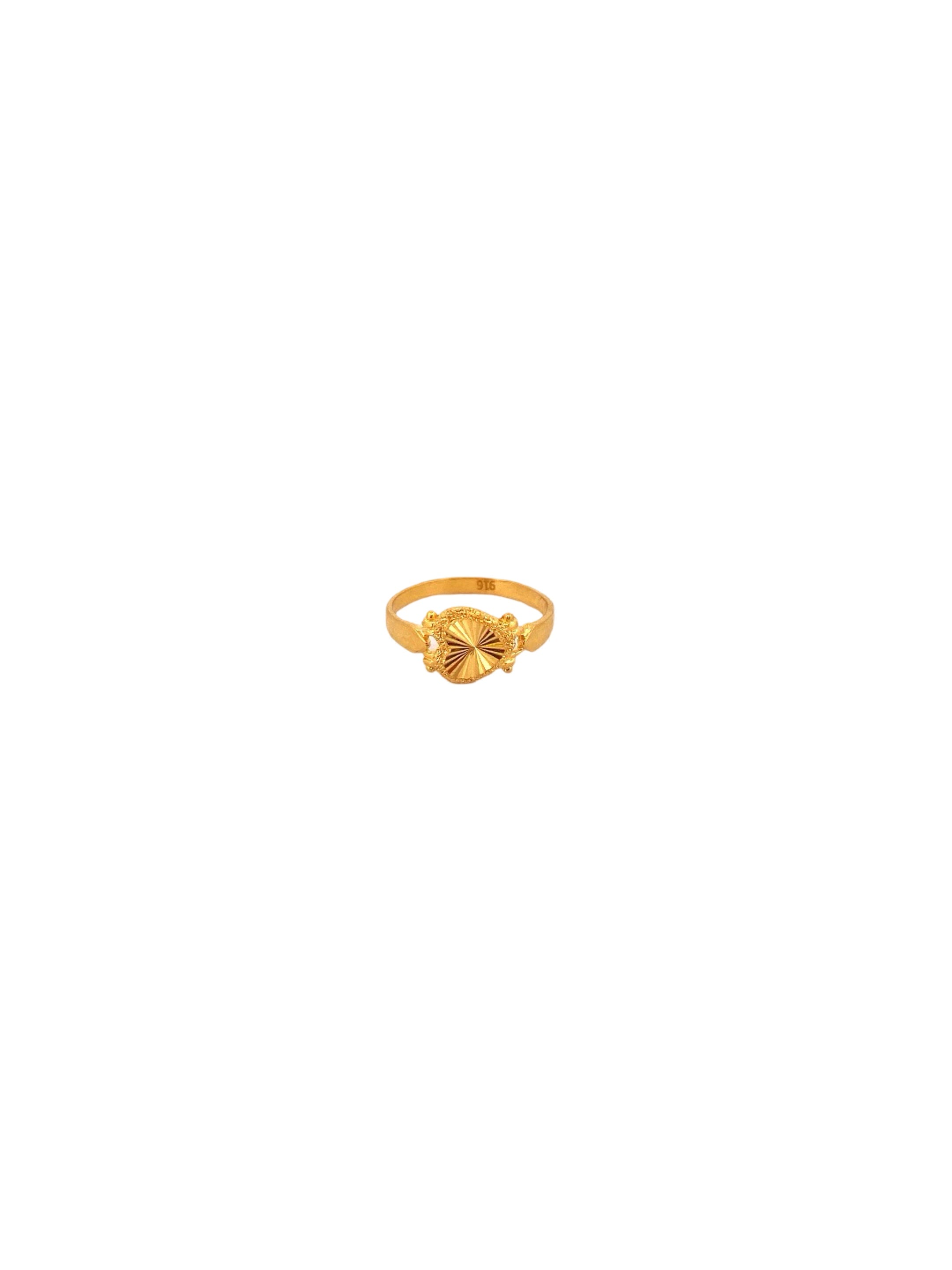22K Gold Designer Ladies Ring