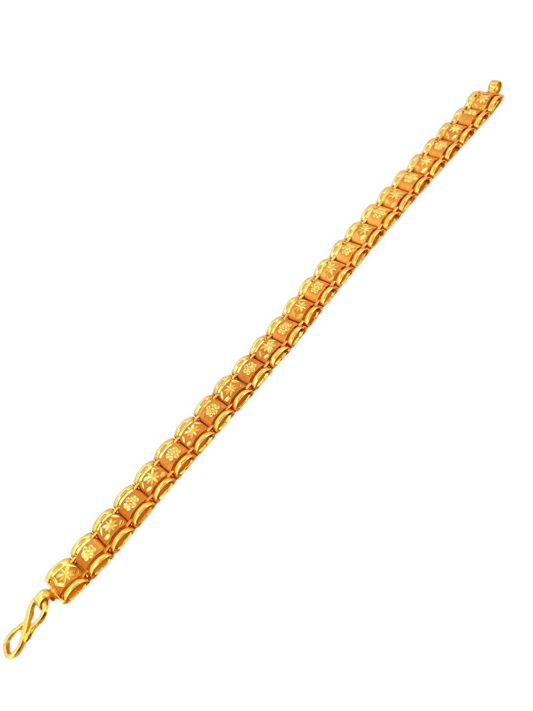 22K Gold Designer Men's Bracelet