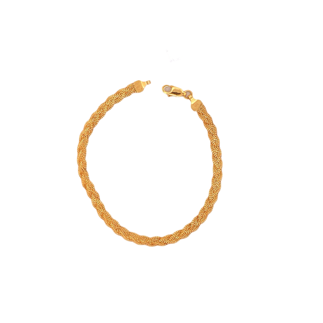 22K Gold Designer Ladies Bracelet