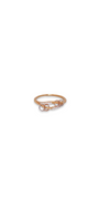 22K Gold CZ Designer Ladies Ring