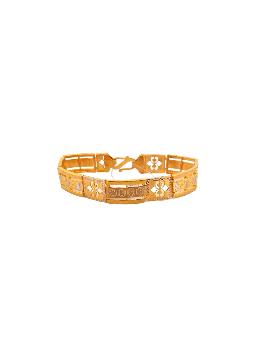 22K Gold Designer Men's Bracelet