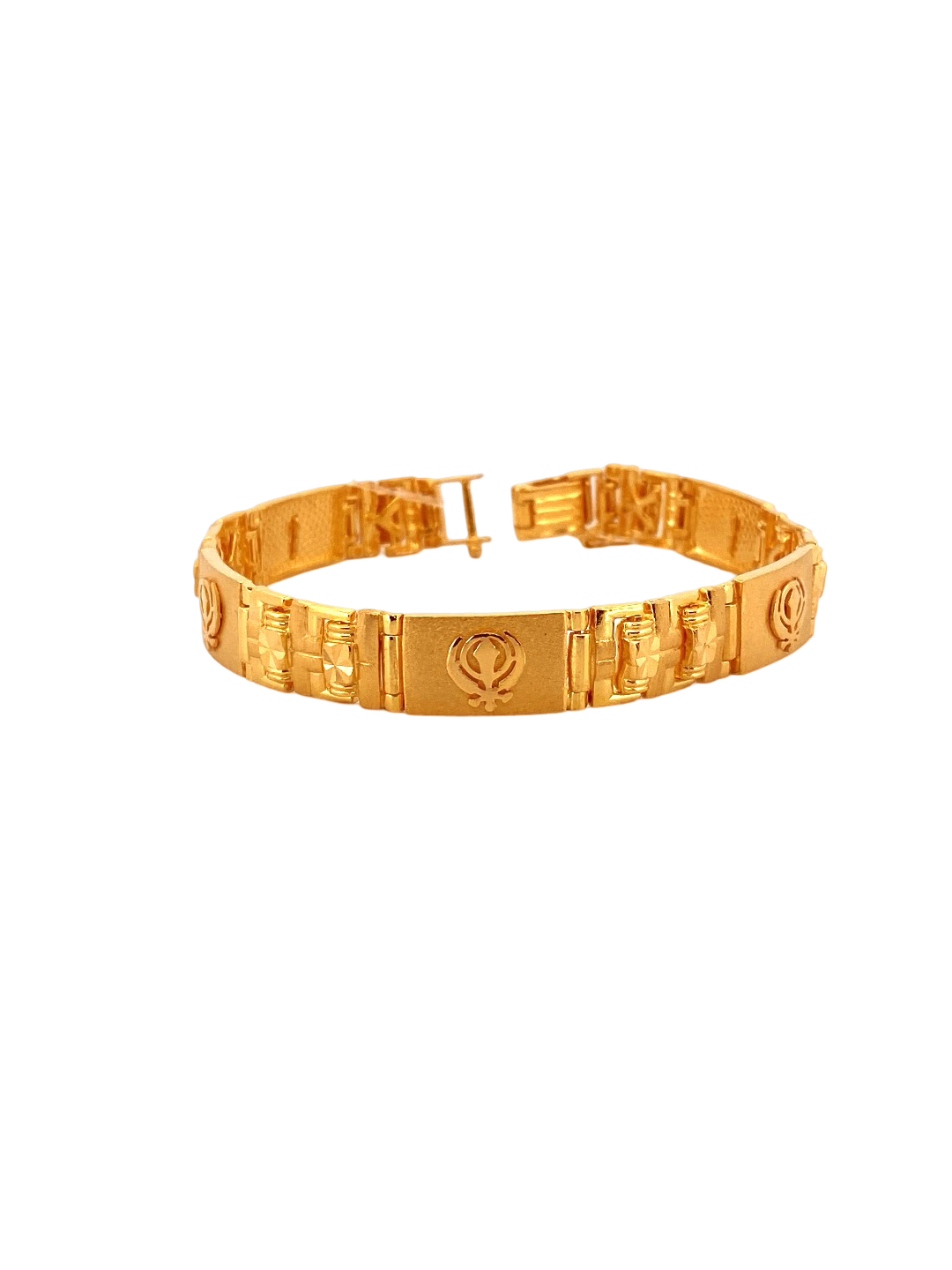 22K Gold Designer Men's Bracelet