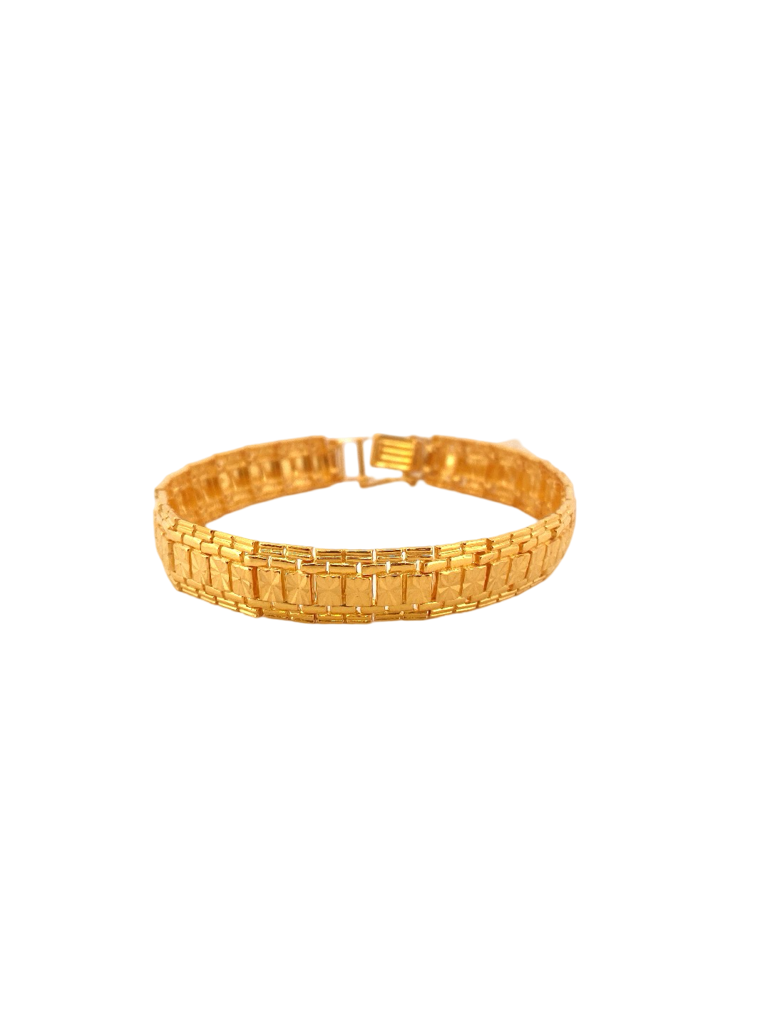 22K Gold Designer Men's Bracelet