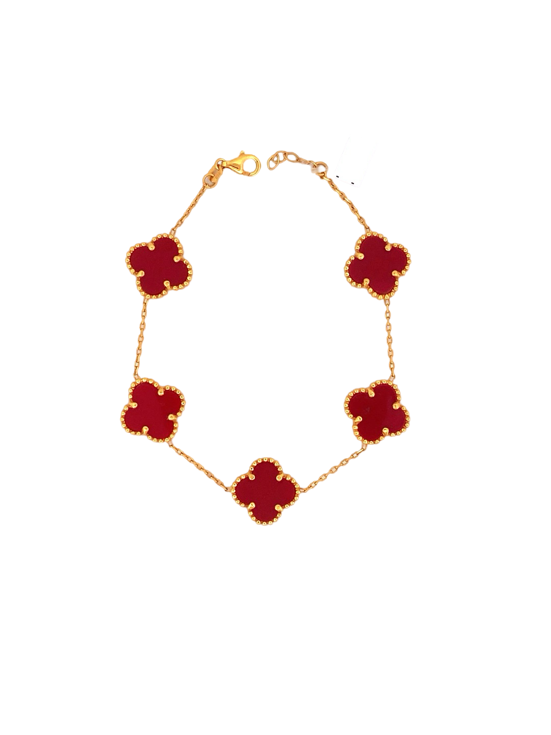 22K Gold Flower Designer Ladies Bracelet