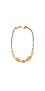 22K Gold Two-tone Designer Ladies Bracelet