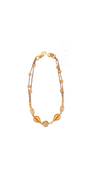 22K Gold Two-tone Designer Ladies Bracelet