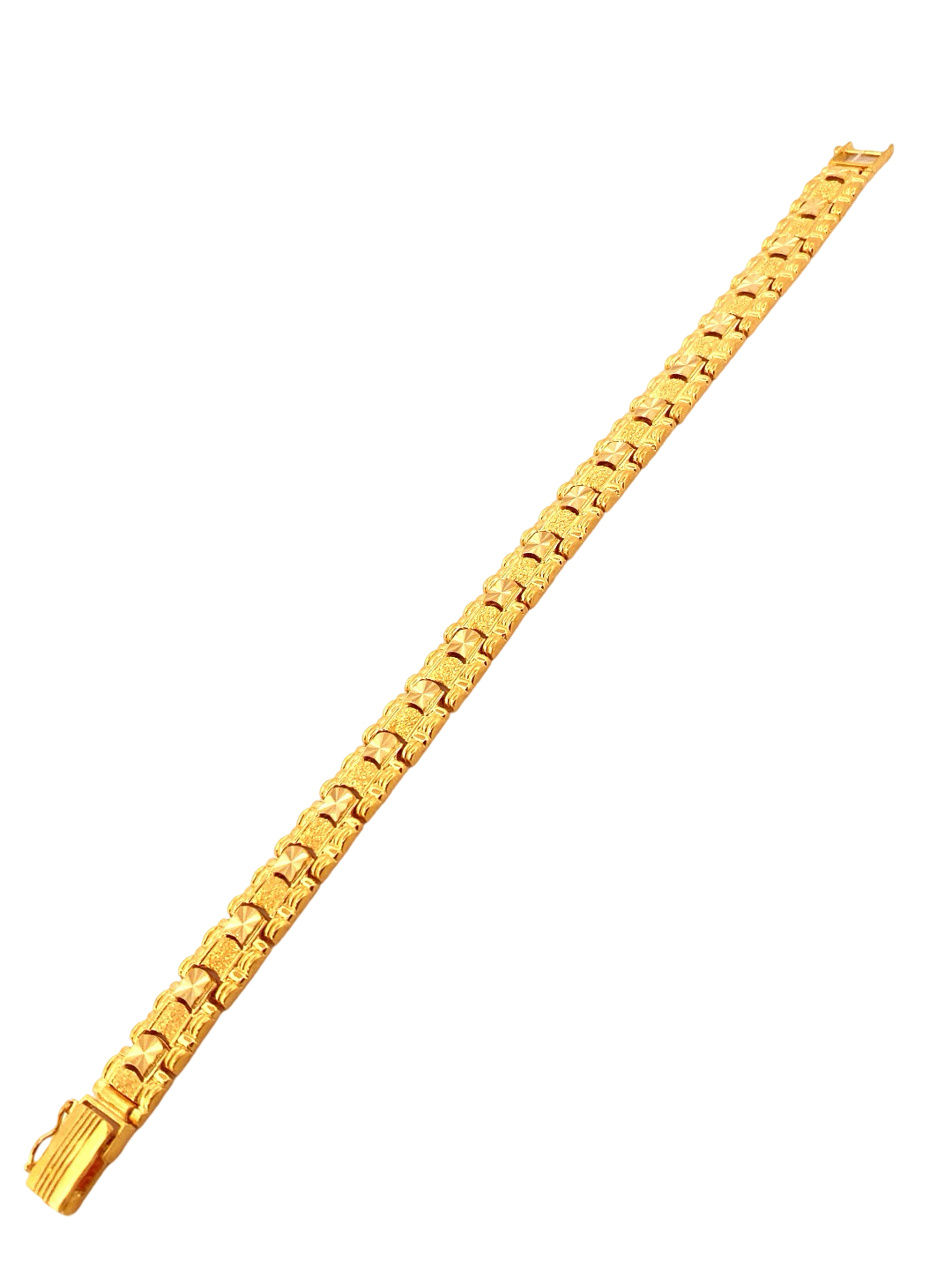 22K Gold Designer Men's Bracelet