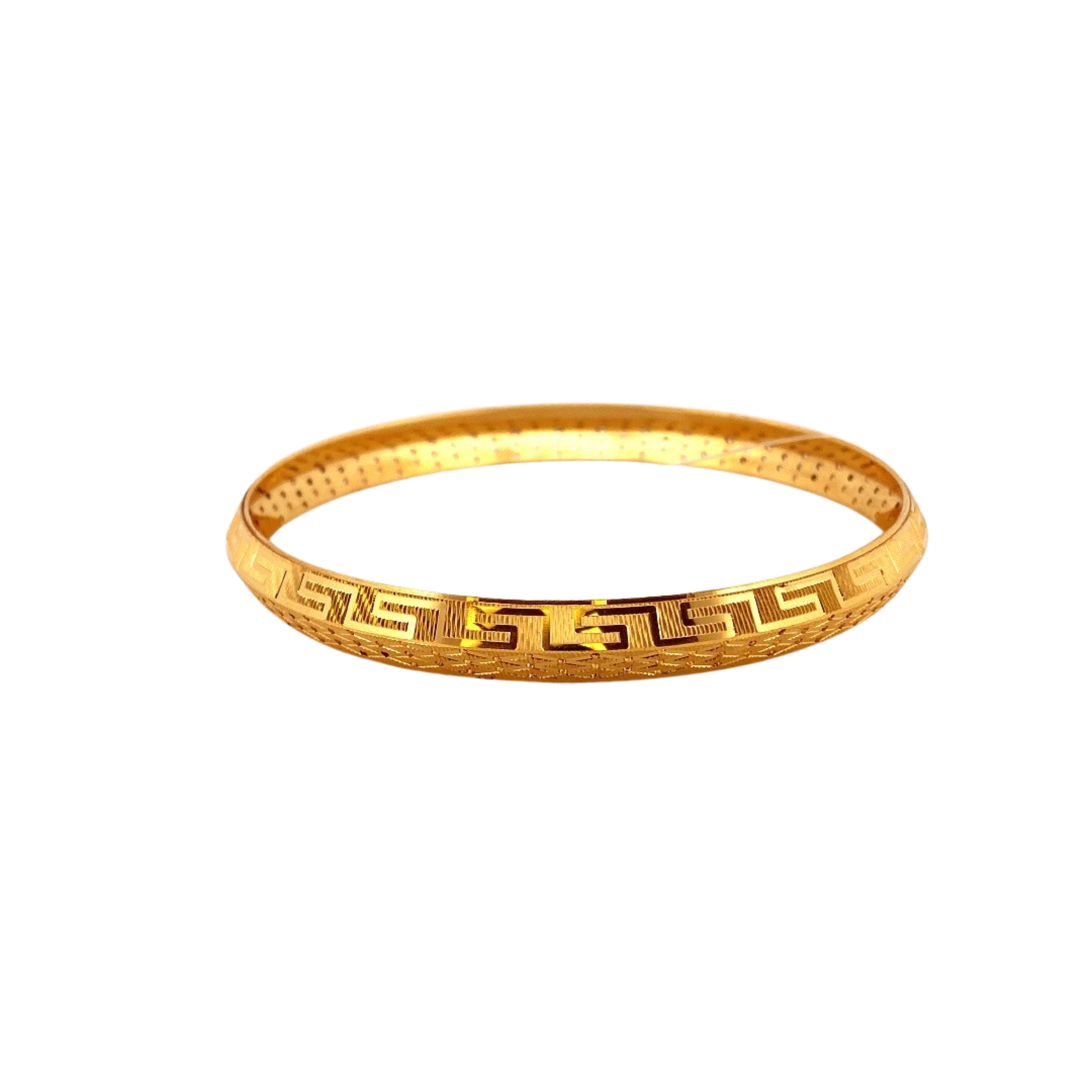 22K Gold Designer Men's Kara