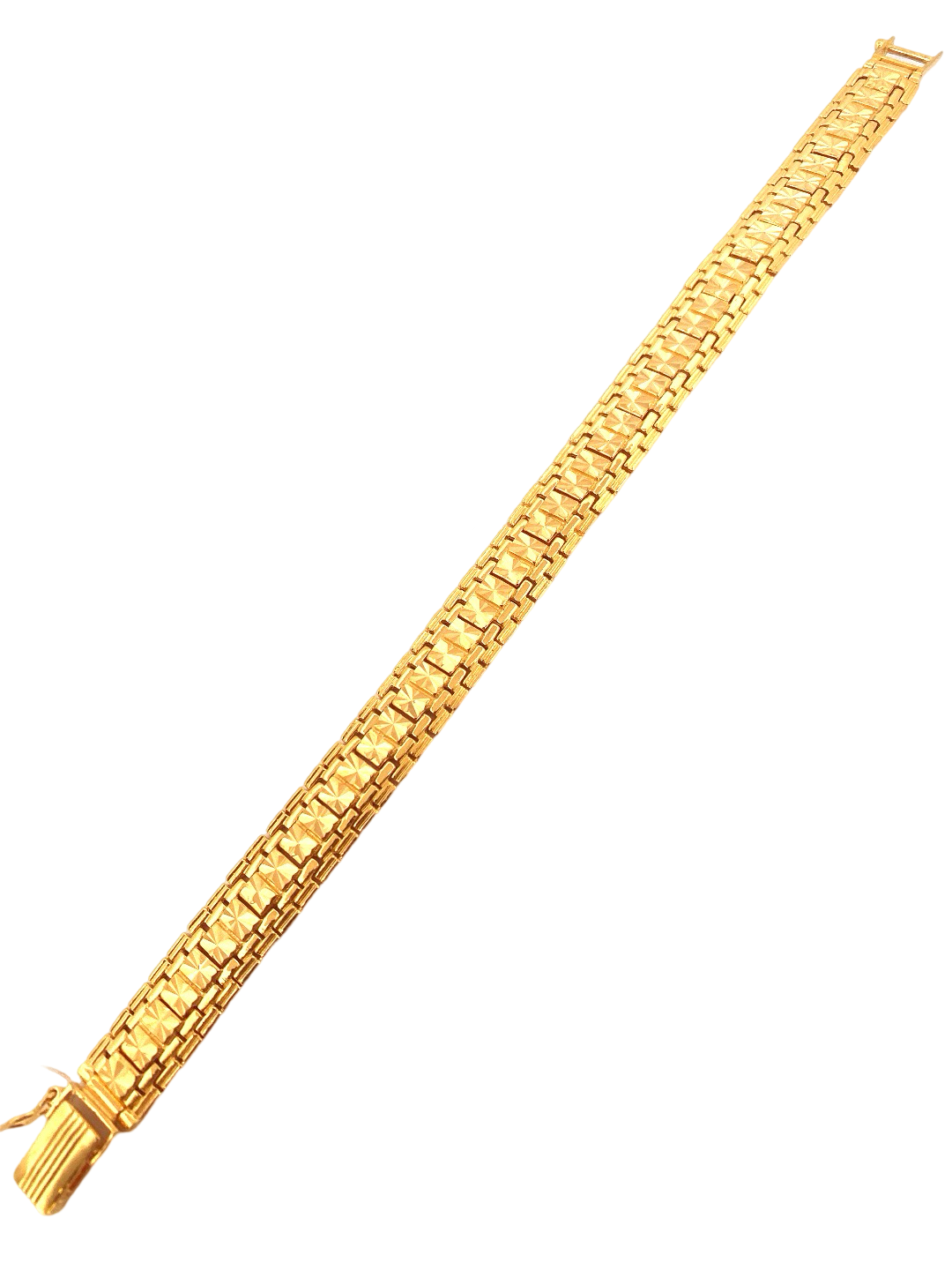 22K Gold Designer Men's Bracelet